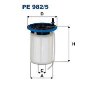 PE982/5 Filtro carburante Filtron