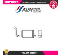 PEA6088 Scambiatore calore, Riscaldamento abitacolo (MARCA AVA)..