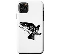 Peace and Freedom Sign That Says Freedom Dove Freedom Saying Custodia per iPhone 11 Pro Max