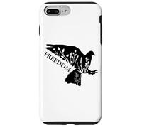 Peace and Freedom Sign That Says Freedom Dove Freedom Saying Custodia per iPhone 7 Plus/8 Plus