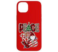 Peace and Love Xmas Elements Graphic Christmas Gnome Women Custodia per iPhone 14 Plus