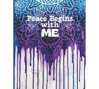 Peace Begins with Me: Blue & Purple Mandala Boho Composition Notebook. College Ruled 7.5 x 9.25 inches.: A calming hippie-style journal for mindfulness, reflection, school notes, and everyday writing.