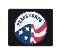 Peace Corps Mousepad Piccolo Tappetino Scrivania Antiscivolo Tappetino per Mouse per Accessori Scrivania Ufficio Gaming 25X30Cm