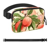 Peace Dove, cintura da corsa per donne e uomini, porta telefono per corsa, marsupio per donne e uomini, supporto per telefono, marsupio da corsa, taglia regolabile, Multicolore 15.,