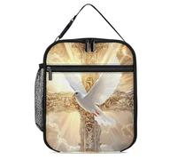 Peace Dove Lunch Box per uomo donna borsa termica per il pranzo portatile borsa termica per il lavoro picnic
