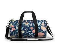 Peace Dove Uccelli E Fiori Borsa Da Palestra Portatile per Donne E Uomini Borsone Da Viaggio per Sport Stampa Gymbag Divertente Yoga Bag