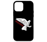 Peace Freedom White Dove Says Freedom USA Red Freedom Saying Custodia per iPhone 12 mini