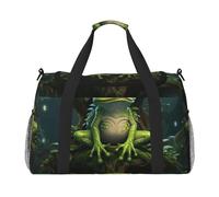 Peace Frog Tree Print Versatility Ample Space Travel Bag Elegante borsa funzionale per attività all'aperto