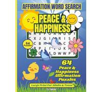 Peace & Happiness Affirmation Word Search