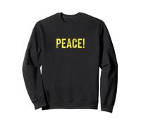 Peace Inspiring Motivational Calm Distressed Uomini Donne Felpa