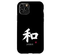 Peace Kanji in giapponese lettera Giappone simbolo (sul retro) Custodia per iPhone 11 Pro