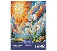 Peace Lily Jigsaw Puzzle Impossible 1000 Pezzi Decorazione Per La Casa. Rilassamento E Intelligence Per Adulti E Ragazzi Da 14 Anni 70x50cm/1000pcs