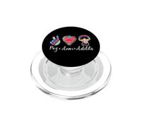 Peace Love Adelita Funny Mexican Spanish Saying México Team PopSockets PopGrip per MagSafe