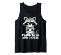 Peace Love And Coffee Canotta