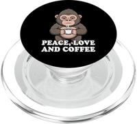 Peace Love And Coffee PopSockets PopGrip per MagSafe