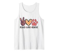 Peace Love Animal Rescue Adotta l'adozione di cani adottivi e gatti Canotta
