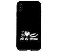 Peace Love, atmosfera da barista Custodia per iPhone XS Max