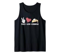 Peace Love Cornhole Cornhole Giocatore Divertimento Canotta
