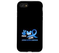 Peace Love Cure Consapevolezza dell'artrite giovanile Custodia per iPhone SE (2020) / 7/8