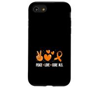 Peace Love Cure MS sclerosi multipla Custodia per iPhone SE (2020) / 7/8