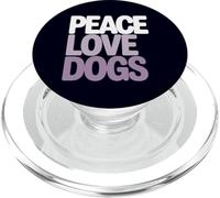 Peace Love Dogs Proprietario di animali domestici e amante degli animali PopSockets PopGrip per MagSafe