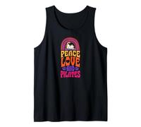 Peace Love e Pilates Bohemian Rainbow Canotta
