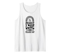 Peace Love e Rap melodico Bohemian Rainbow Canotta