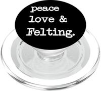 Peace Love & Felting | Feltro ago PopSockets PopGrip per MagSafe