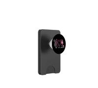 Peace Love Flamingoween Rosa Acquerello Flamingo PopSockets PopWallet per MagSafe