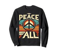 Peace & Love for Everyone Design Vintage Unity Freedom Fun Felpa