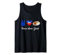 Peace Love Griot Haiti Cibo Canotta