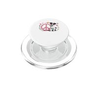 Peace Love Jack Russell Terrier Dog Lover Owner PopSockets PopGrip per MagSafe