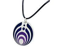 Peace Love Merch Collezione DJ: Bassnectar e Cult of Rezz Collane e Orecchini (Bass Drop Necklace Galaxy), Pelle, NA