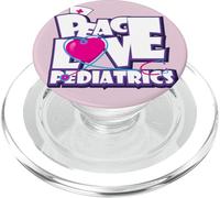 Peace Love Pediatria Pediatra PopSockets PopGrip per MagSafe