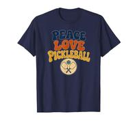 Peace Love Pickleball, Design retrò alla Moda Maglietta