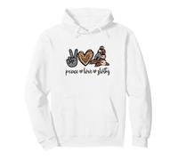 Peace Love Sloths Graphic for Women And Girls Cute Sloth Mom Felpa con Cappuccio
