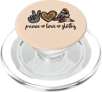 Peace Love Sloths Graphic For Women And Girls Cute Sloth Mom PopSockets PopGrip per MagSafe