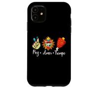Peace Love Trompo Tacos al Pastor Mexican Food Custodia per iPhone 11