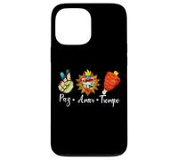 Peace Love Trompo Tacos al Pastor Mexican Food Custodia per iPhone 13 Pro Max