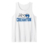Peace Love Volleyball - Creighton Women Teen Girls Tween Canotta