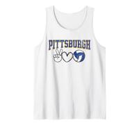 Peace Love Volleyball - Pittsburgh Women Teen Girls Tween Canotta