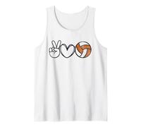 Peace Love Volleyball - Texas Women Teen Girls Tween Canotta