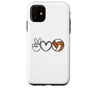 Peace Love Volleyball - Texas Women Teen Girls Tween Custodia per iPhone 11