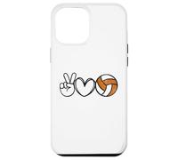 Peace Love Volleyball - Texas Women Teen Girls Tween Custodia per iPhone 12 Pro Max