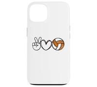 Peace Love Volleyball - Texas Women Teen Girls Tween Custodia per iPhone 13