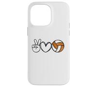 Peace Love Volleyball - Texas Women Teen Girls Tween Custodia per iPhone 14 Pro Max