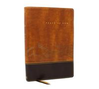 Peace of God Bible: Discover and Experience God's Shalom Throughout the Bible: Nkjv, Brown, Red Letter, Comfort Print