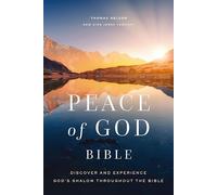 Peace of God Bible: Discover and Experience God's Shalom Throughout the Bible (NKJV, Softcover, Red Letter, Comfort Print)
