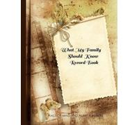 Peace Of Mind and Heart Planne What My Family Should Know Record Bo (Tascabile)