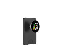 Peace Out Seconda elementare L"ultimo giorno di laurea scolastica PopSockets PopWallet per MagSafe